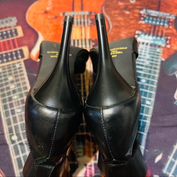 👠Gorgeous Black DIBA Pointed Toe Ankle Strap Stilettos! - Picture 8 of 12